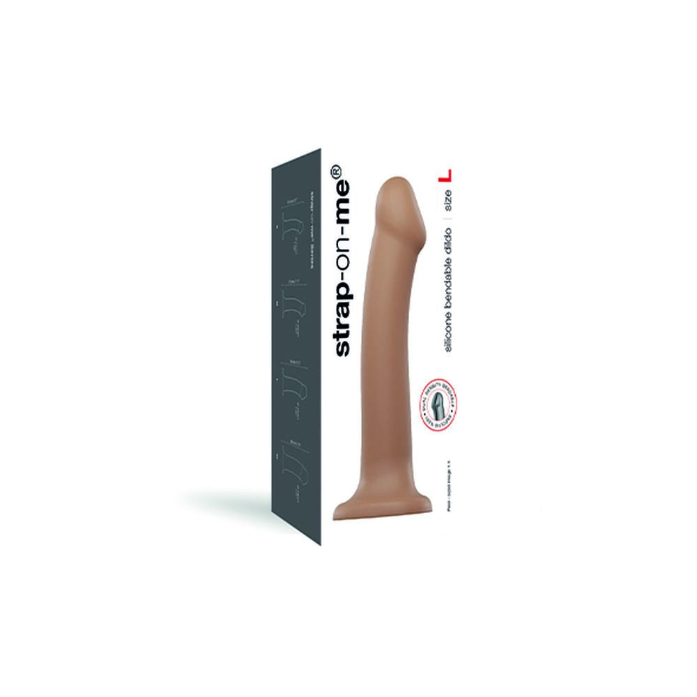 Dildo Dual Density Strap-on-me Caramel Silicone