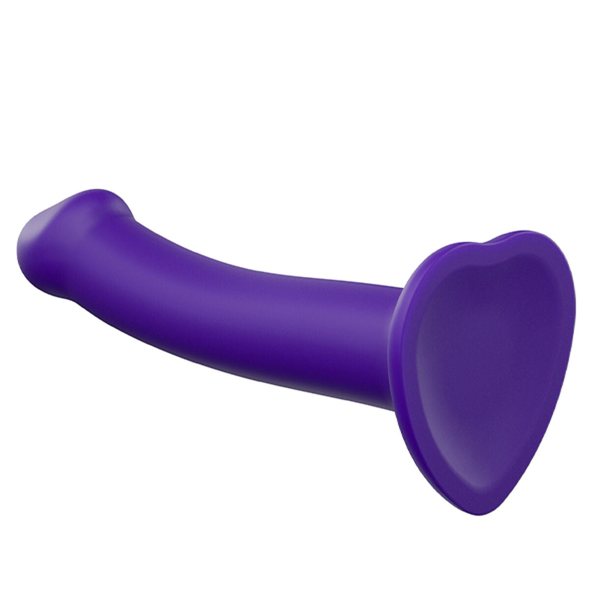 Dildo Dual Density Strap-on-me Purple Silicone