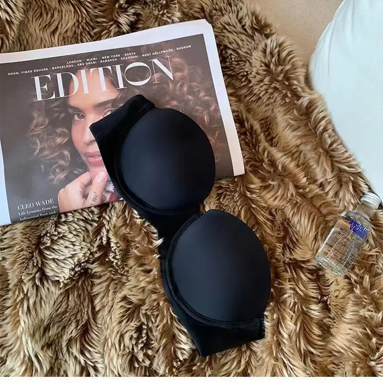 Seamless Bras For Women 1/2 Cup Underwear Push Up Bra Padded Comfort Invisible Brassiere Non-wire Fixed cup Sexy Lingerie