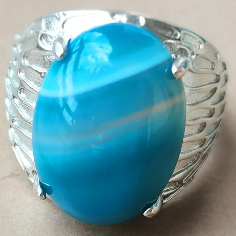 Beautiful jewelry  Malachite Bead Ring  PWB1193
