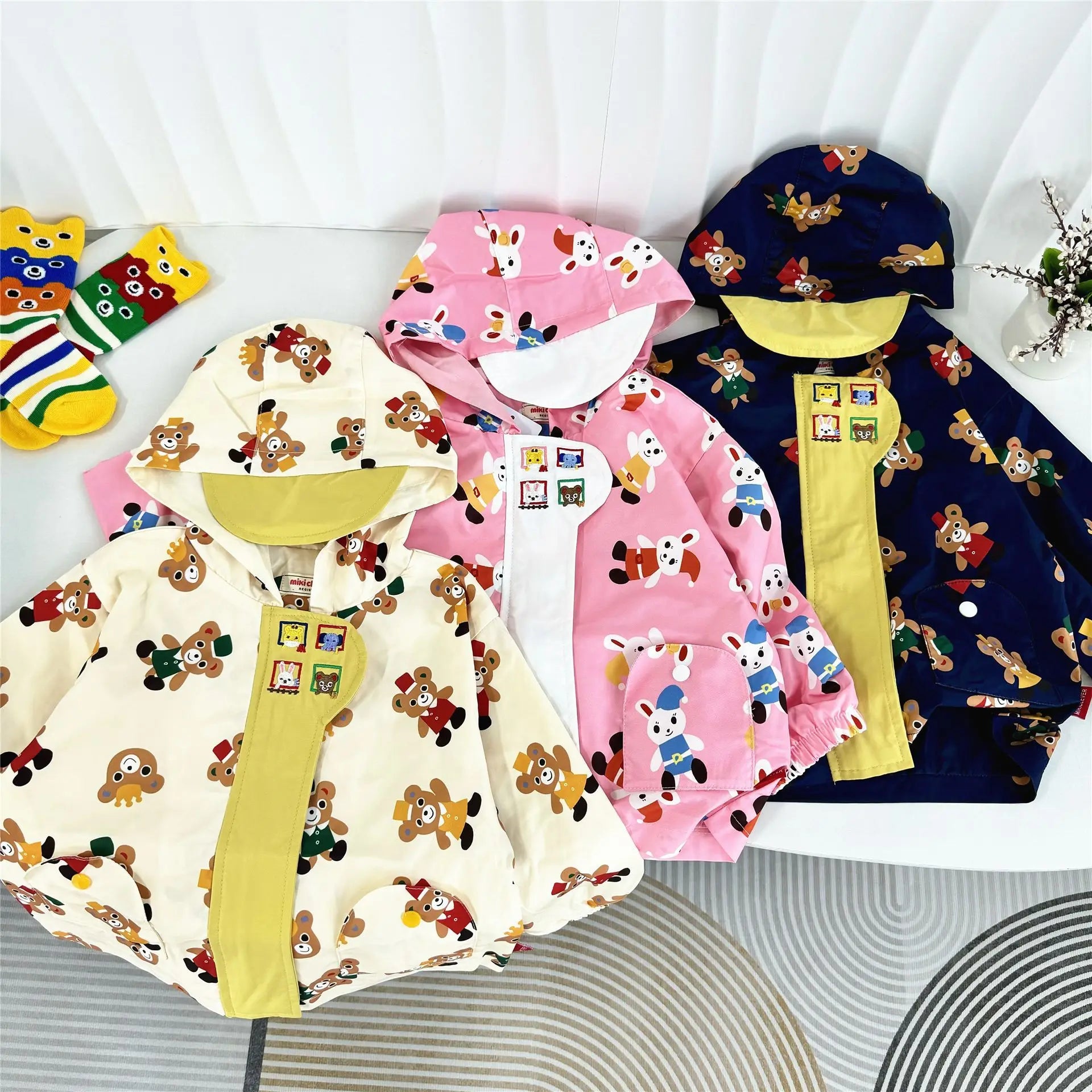 2025 Japanese Children's Clothing Assault Jackets Children's Jackets Autumn Clothing Autumn Windproof Jack