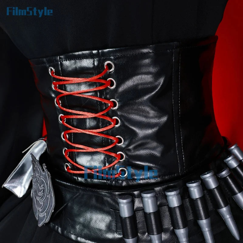 RWBY Red Ruby Rose Cosplay Costume Uniform Halloween Carnival Party Christmas Play Role Clothes Clothing for Women
