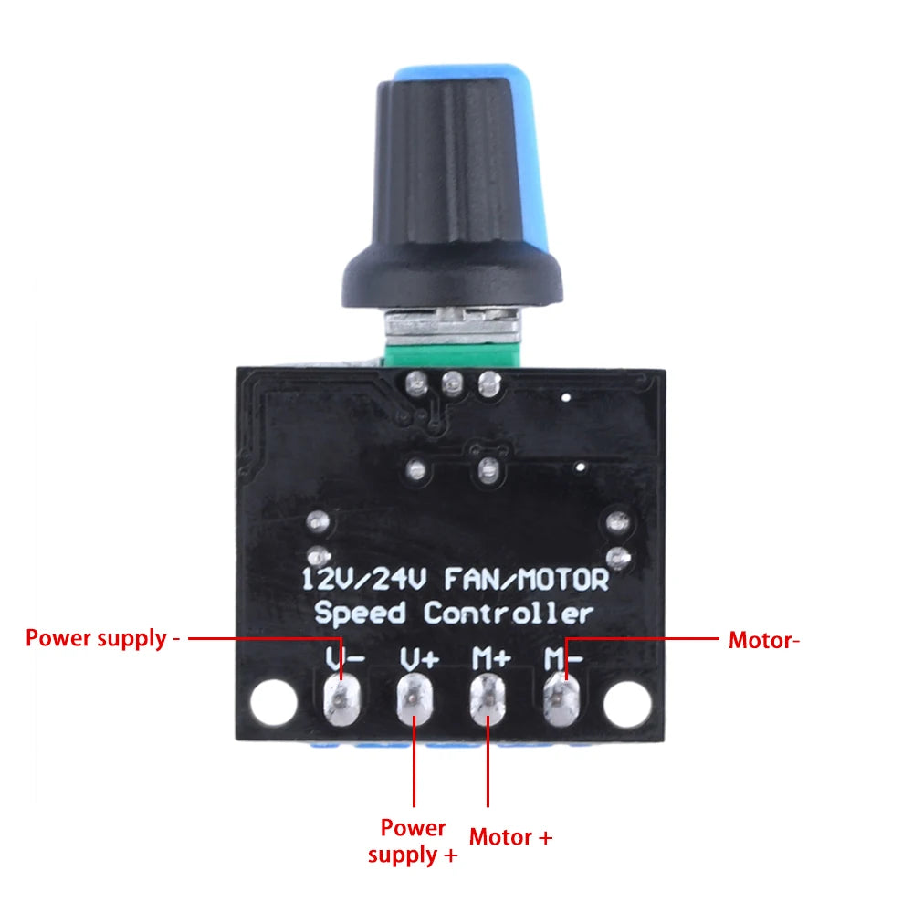 DC12V 3.5A /DC24V 1.5A PWM Motor Speed Controller Motor Driver For Brushed/brushless Motor/LED Strip/Fans/Fish Tank Pump