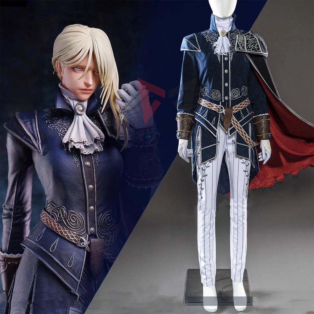 New Eldeng Ring Nightreignes Duchess Cosplay Costume Coat Pants Gloves Accessories For Game Party Halloween Custom Made