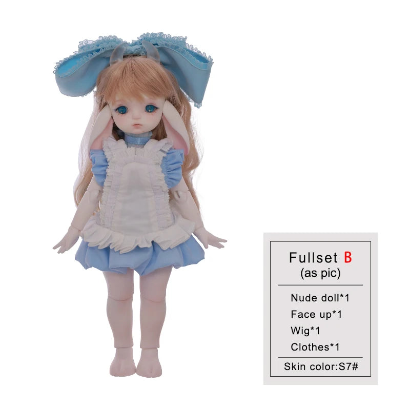 ShugaFairy Yang Bjd Doll 1/6 Ball Jointed Dolls Toys Clothes Multiple Removable Joints 3D Eyes Doll Girl Dress Up Birthday Gift