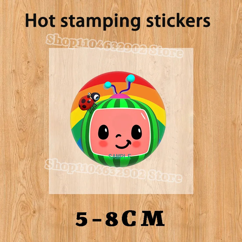 Cocomelons Kids T-shirts Boys Girls Baby Shower T-shirt Children Summer Cotton Clothes Cartoon Anime Pattern Tee Birthday Gifts