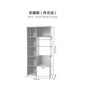 b7+  Nordic medieval cream wind small apartment display cabinet stainless steel module furniture decorative cabinet