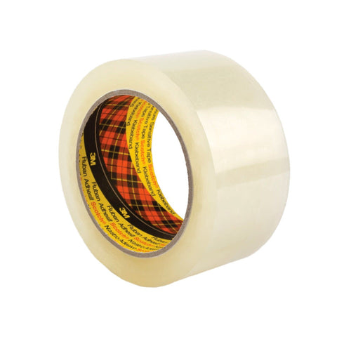 3M Scotch Clear Packaging 370 Tape 48mmx75m Strong Packing Moving