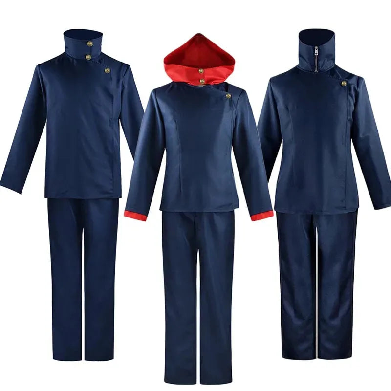 2025 New  Itadori Yuji cosplay costume Inumaki Toge/Fushiguro Megumi Cosplay Include Uniform Pants for Anime Comic Con ★ ★ ★