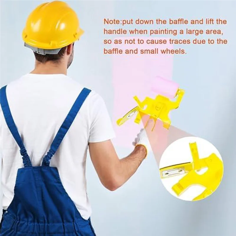 X40A_XA-Paint Edge Roller Brush With Roller Brush Extension Pole For Home Room Wall Ceilingwindow Painting Cleaning Paint Roller