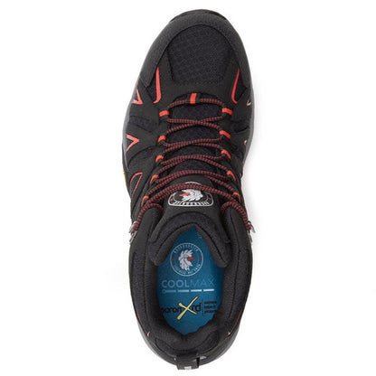 rockrooster Bedrock Black 6 Inch Waterproof Hiking Boots with VIBRAM®