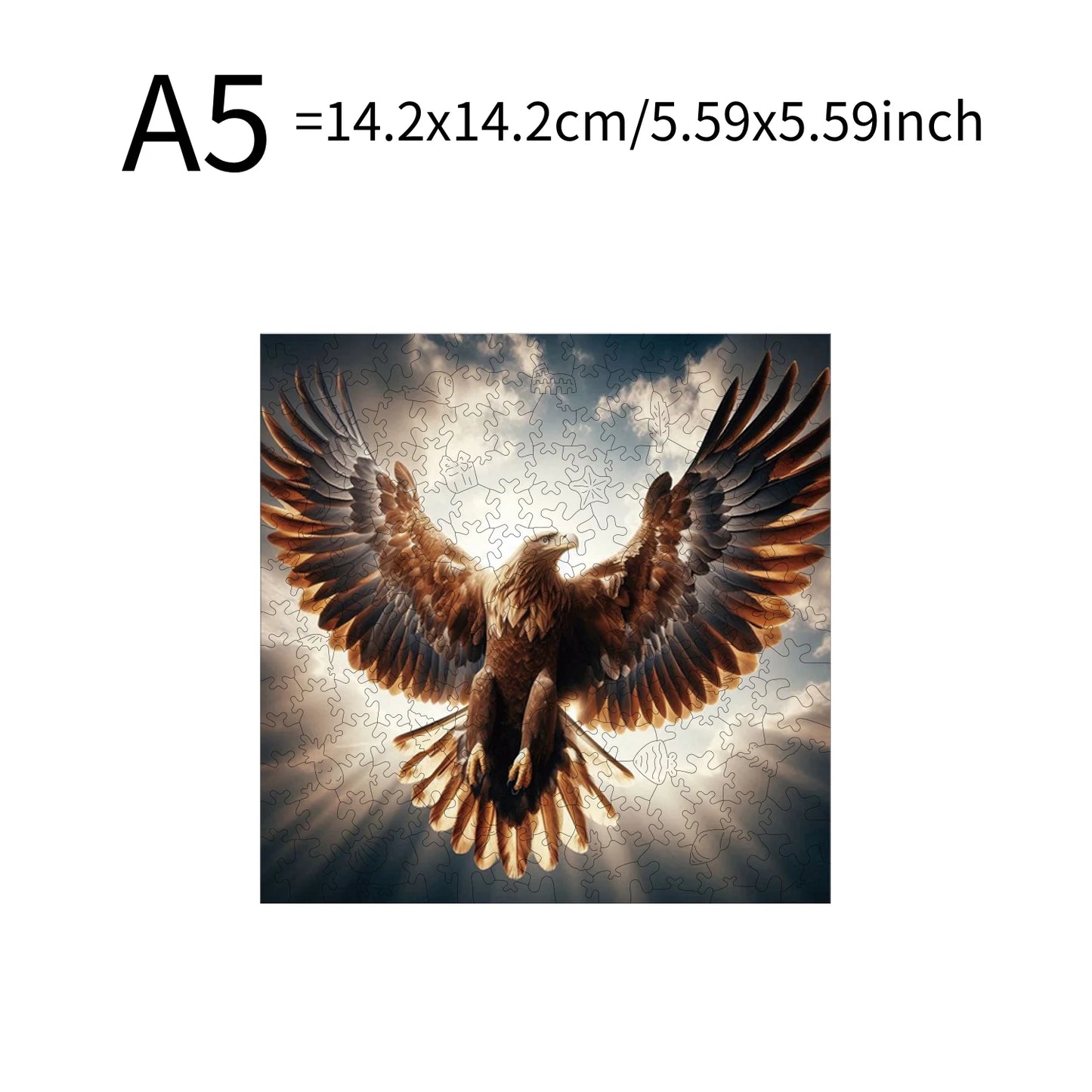 Bull Dragon Eagle Ghost Animal Puzzles High Quality Jigsaw Puzzle Wooden Puzzle Best Christmas Gift