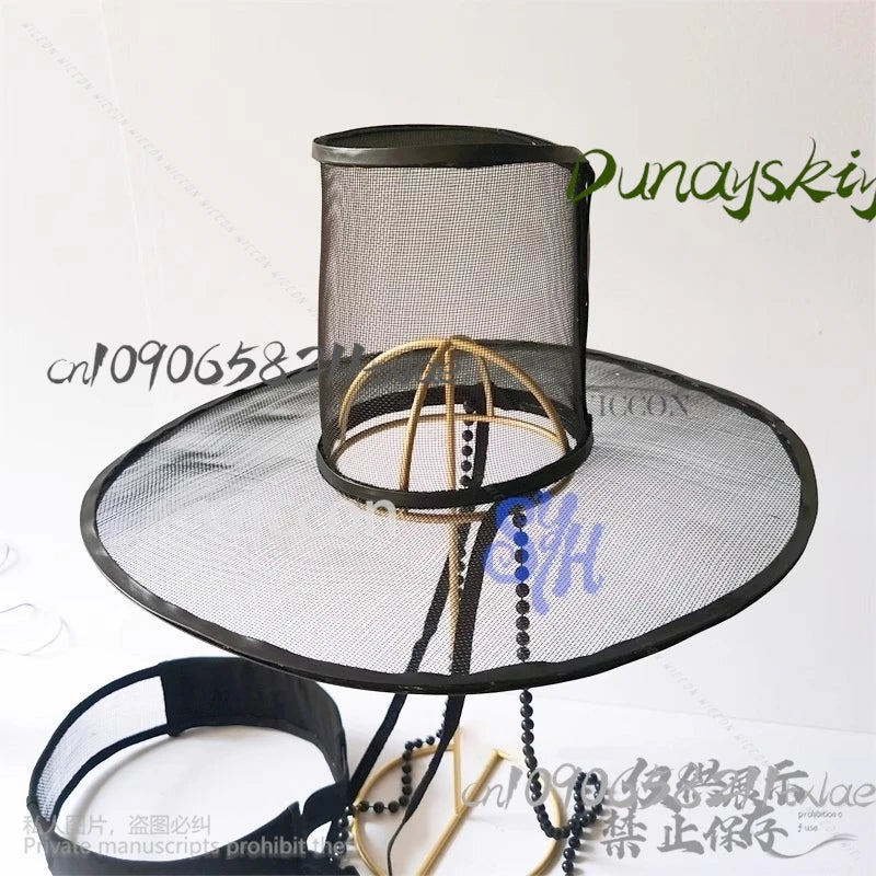 Korea Big Top Hat Black DIY Hair Accessores High Quality Saja Boys Cosplay Huntrix KPop Demon Hunters Jinu Huntrix For Halloween