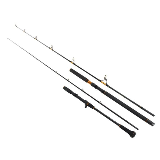 Pure Carbon Baitcasting Rod for Sea Fishing 60-500g Jigging Lure Weight Fast Action for Saltwater Lake & River Trout