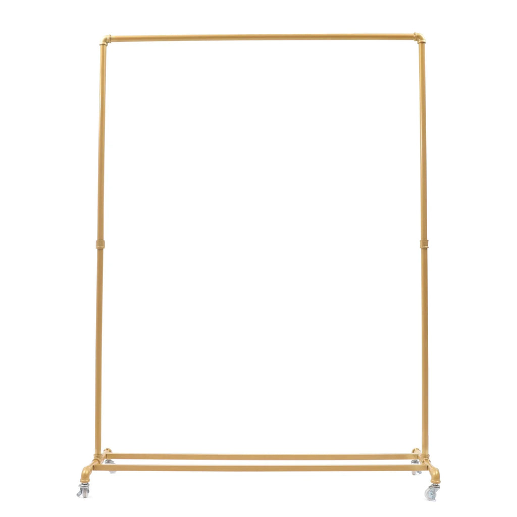 120*35*160cm Clothing display stand Rack Coat Rack Floor Standing Clothes Hanger Rack Removable Metal Clothing Storage Shelf