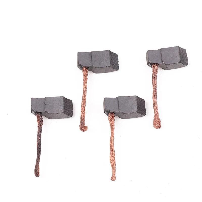4PCS Car Electronic Fan Motors, 8x9.7x22mm Automotive Fan Motor Brushes, Carbon Brushes for DIY Repair