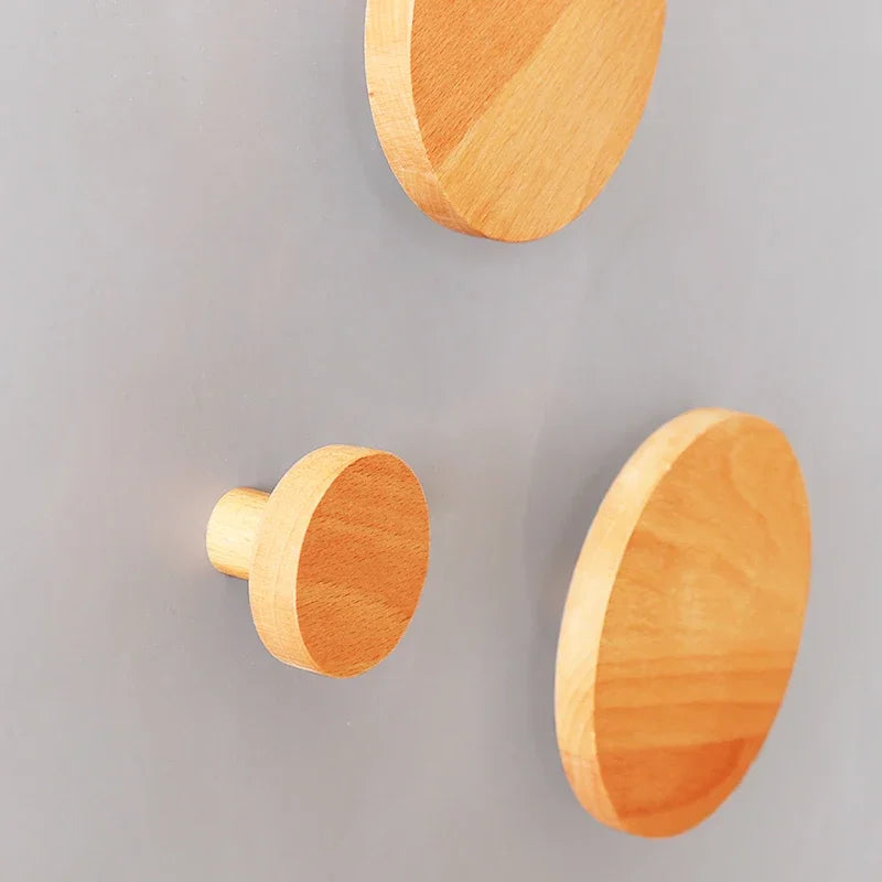 Wall Decoration Coat Rack Free Punch Coat Hook Round Hook Clothes Storage Rack Home Living Room Porch Decoration Hanger