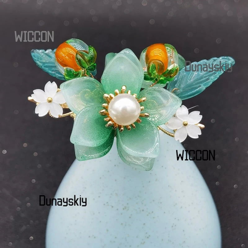 The Apothecary Diaries anime cos Maomao Jinshi cos green exquisite kawaii beautiful hair accessories cosplay party Halloween cos