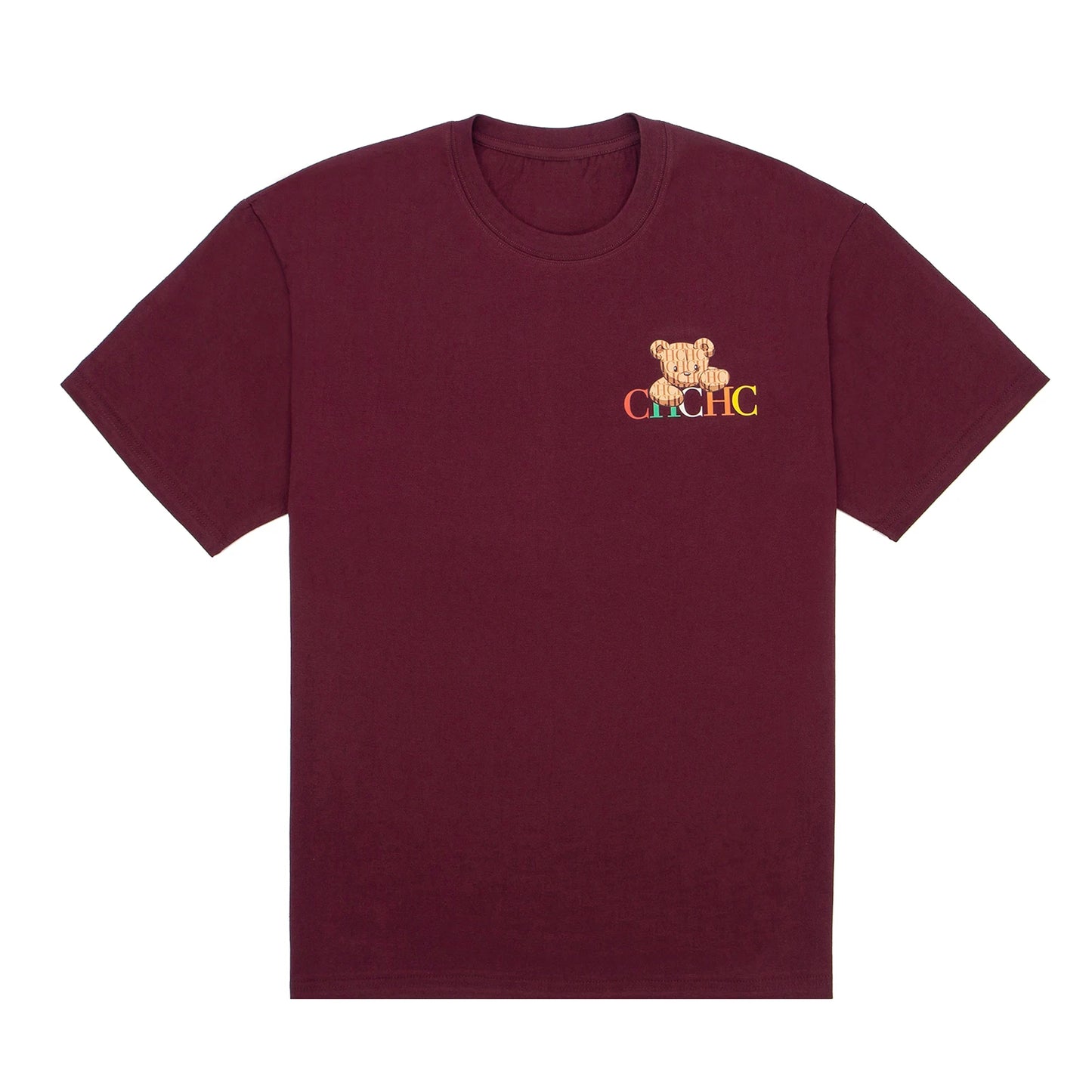 Minimalist Bear Commute Tee 230g Cotton Drop Shoulder Light Luxury Office Casual Subtle Versatile Top Women