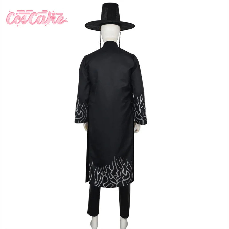 KPop Demon Hunters Saja Boys Jinu Cosplay Costume Uniform Halloween Carnival Party Christmas Play Role Clothes Clothing