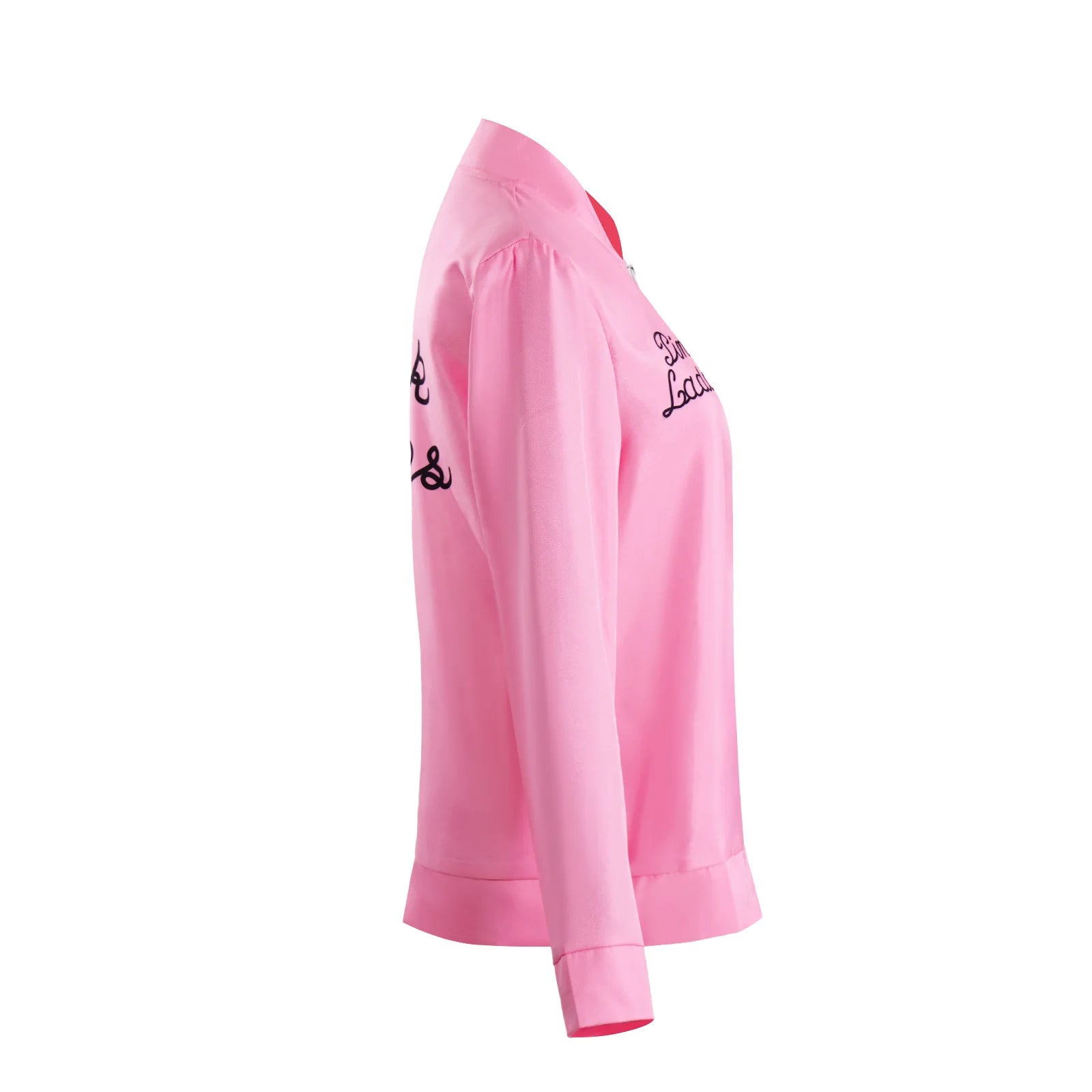 Pink Lady Grease Cosplay Costume Coat Woman Retro Halloween Carnival Party Clothing
