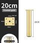 4pcs 6-30cm Aluminum Alloy Furniture Legs Metal Adjustable Legs, for Cabinet Table Legs Sofa Feet Furniture Replacement Foot