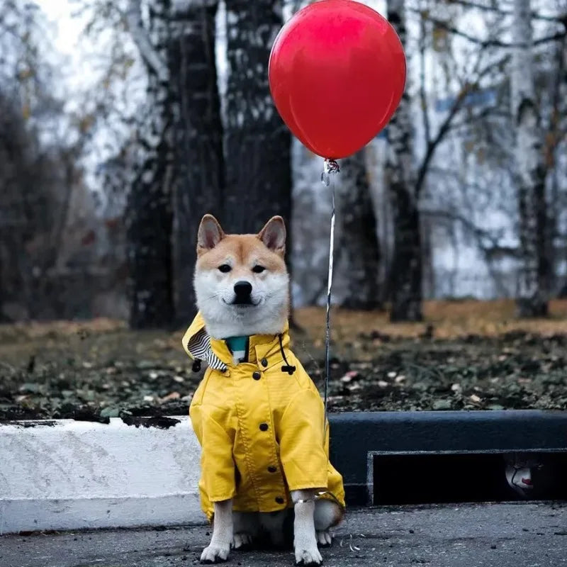 For Fashion Raincoat For Dogs Waterproof Raincoat Jacket Coat Windproof For Small Medium Large Dogs Pet Fashion Clothes
