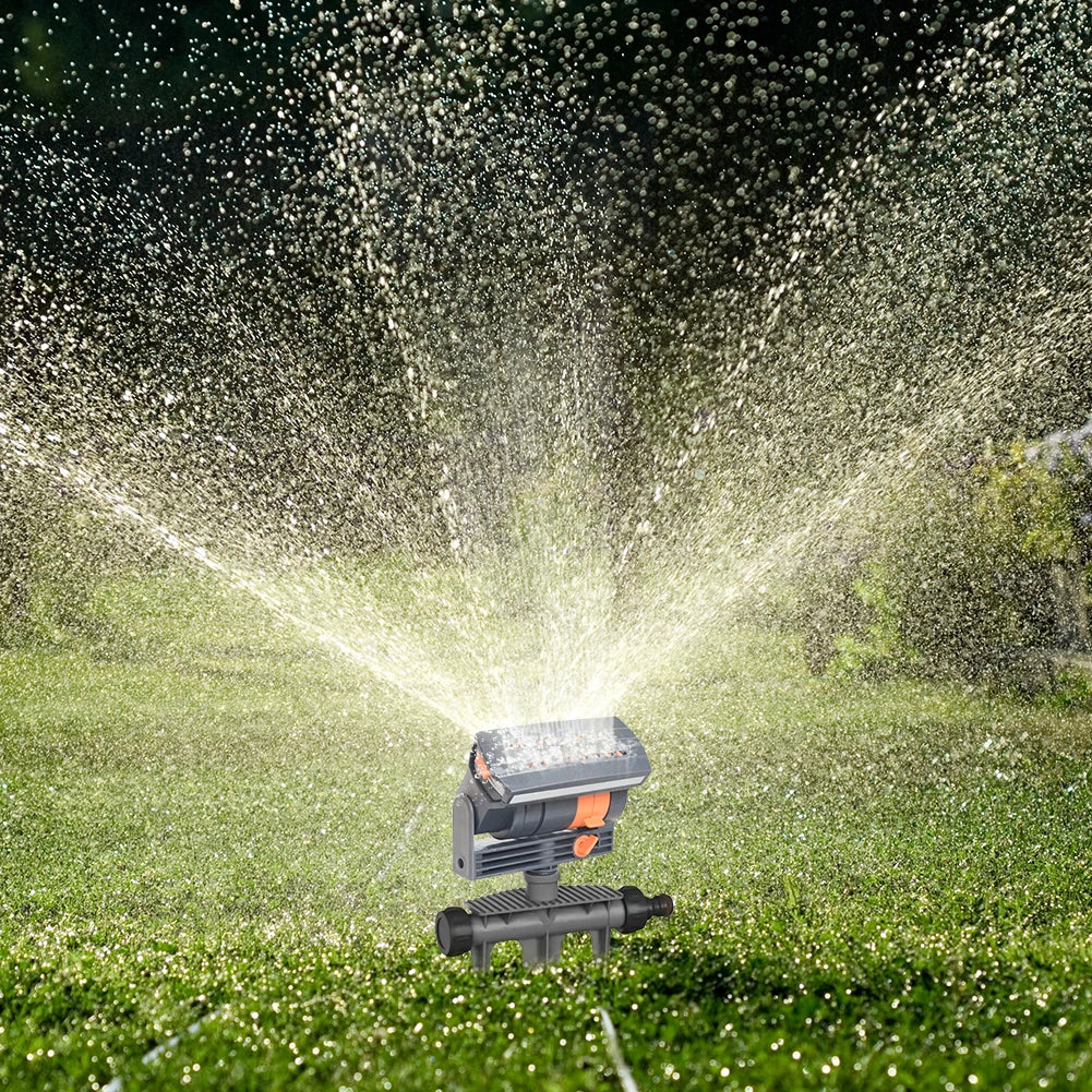 Oscillating Sprinkler Automatic Garden Sprinkler Adjustable Flow Lawn Swing Sprinkler Watering Irrigation System for Large Area