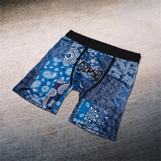 5Pcs Sexy Men Underwear Boxer Men's Panties Lingerie Men Underpants Boxers Trunks Plus Size XL-5XL Fashion Print Men's Boxers