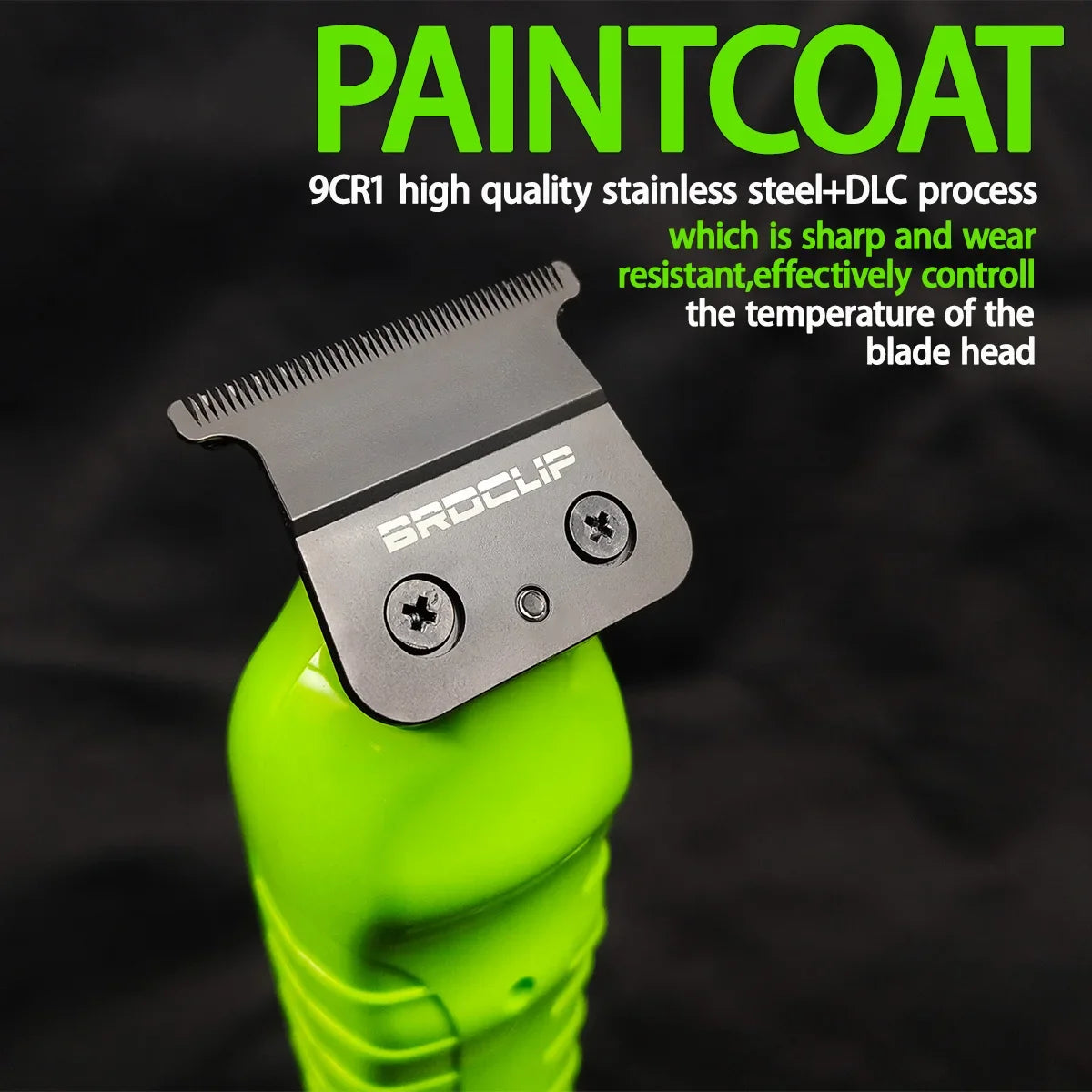 Professional Barber Set BRDCLIP FA1T 2PCS SET Green 7700RPM 8200RPM High Power Speeding Hair Trimmer Machine with Charge FOR MEN