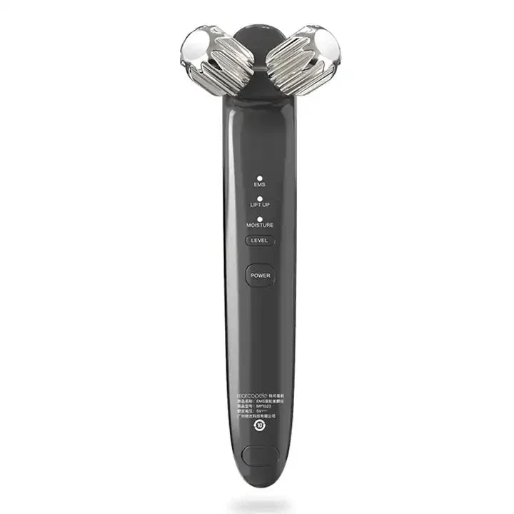 Lifting facial massage vibration roller tightening V-face slimming instrument
