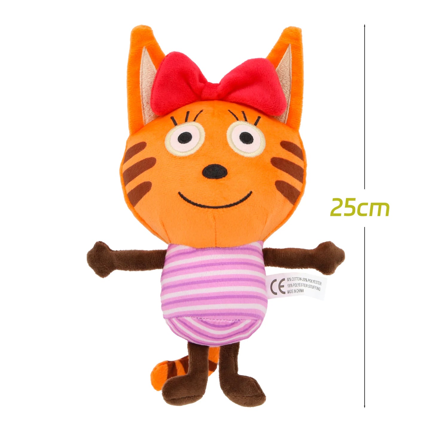 NEW 25cm Kote Kitty Dog Man'sPlush Toys Cute Soft Stuffed Home Room Decor Dolls For Kid Birthday Christmas Gift