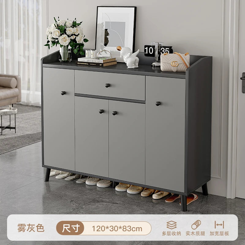 Shoe cabinet Home entrance Indoor entry Door entrance Corridor aisle Large capacity multi-layer storage Elevator entrance Shoe r