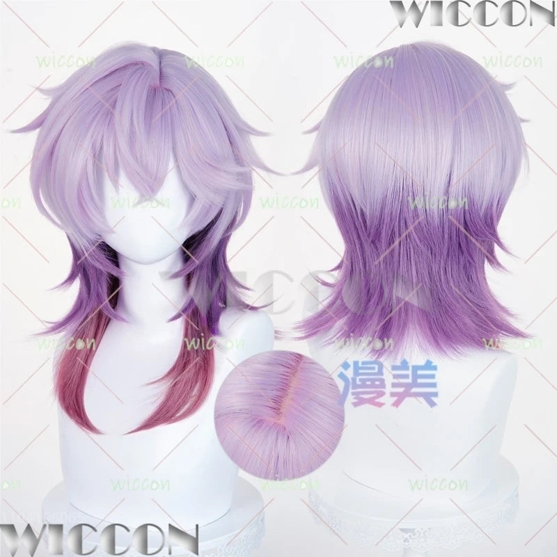 flins nocole reeyn alice durin Istaroth ronova Genshin Impact Cosplay Wig Set Roleplay Man Woman Hair Prop Halloween Party Cos