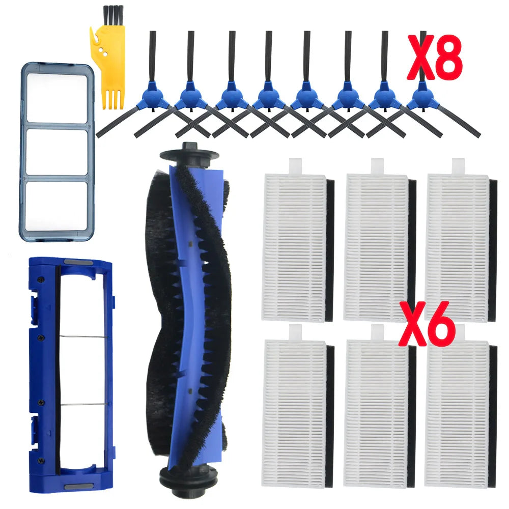 Accessories Kit Compatible With Eufy Robovac 11 S, Robovac 30, Robovac 30 C, Robovac 15C, Accessory Robotic Vacuum 8X Cleaner Fi