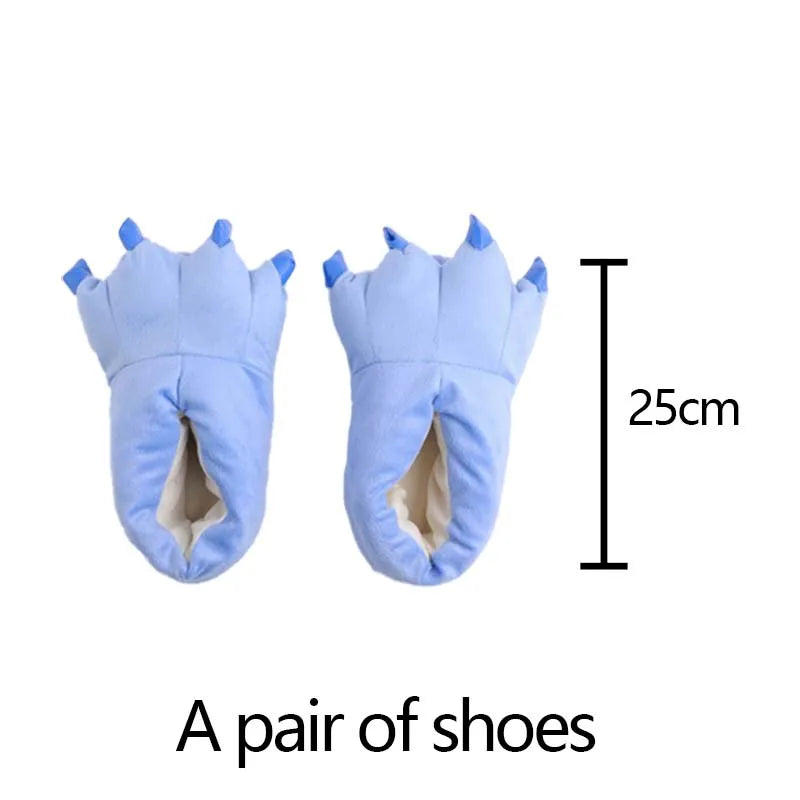 Stitch Jumpsuit Pajamas Set Kids Cartoon Cute Flannel Hooded Sleepwear Shoes Winter Warm Costume Boy Girl Pyjamas Christmas Gift