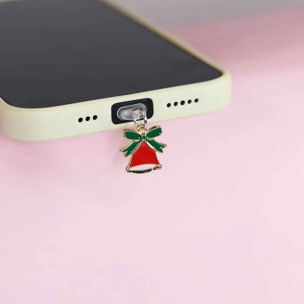 Christmas Santa Claus Christmas Tree Christmas Hat Mobile Dust Plug Pendant For IPhone Accessories Decoration Type-C Port Dust
