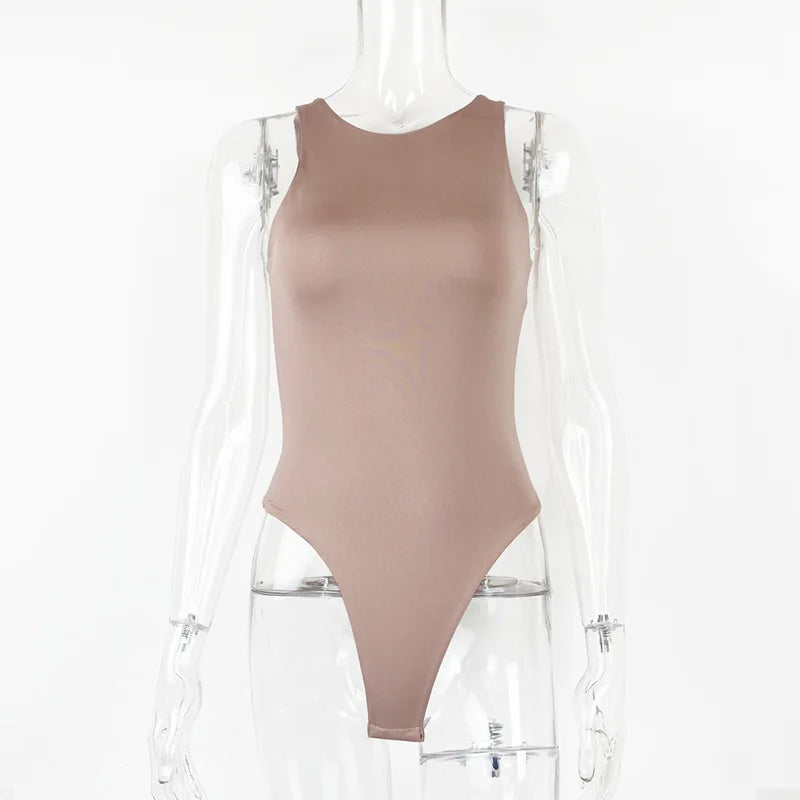 Fashion New Spring Summer Women Tanks Corset Office Lady Casual Lingerie Jumpsuit Sexy Tight Fitting Suit Nightclub Clothing