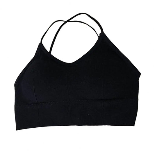 Sexy Women Padded Wire Free Crop Push Up Bralette Top Tanks for Bras Lingerie SpaghettiTop Camis Seamless Sling Female Tube Top