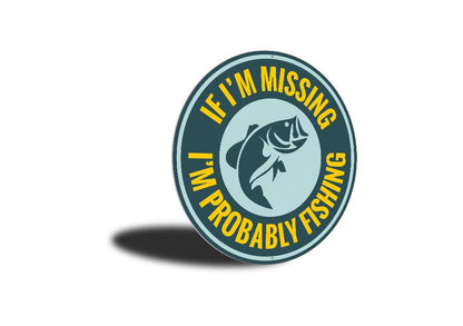 Probably Fishing Sign