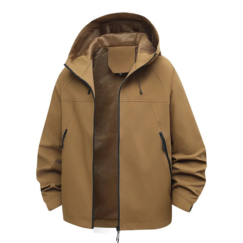 Advanced Technology 2025 Autumn Hiking Jackets Men Hot Sell Waterproof Windbreaker Outdoor Apparel Windproof Coat For Climbing