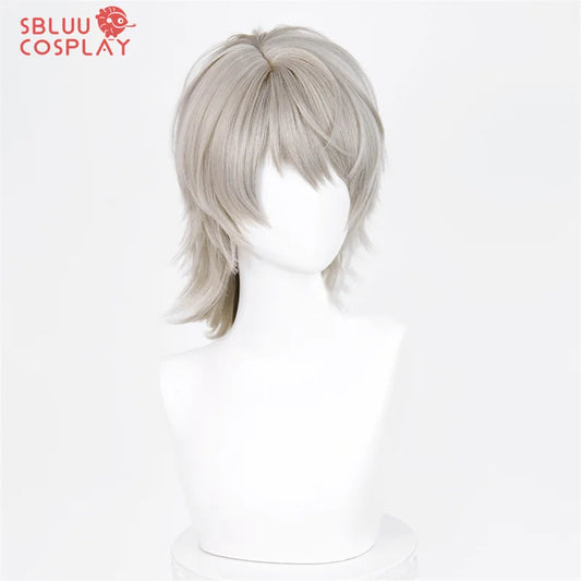 SBluuCosplay Xavier Cosplay Wig Game Love and Deepspace Heat Resistant Synthetic Hair Halloween Party Wigs
