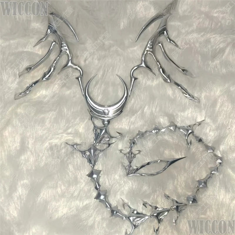 Merman Rafayel Lemurian Sea God Game Love And Deepspace Cosplay Long Purple Hair Wig 3D Prop Man Sexy Outfit Halloween Comic Con