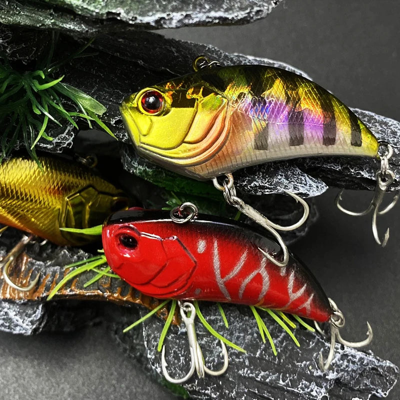 14g 5.2cm Sinking Vibration Ratlin Fishing Lures Pesca Wobbler Swimbait for Bass Trout VIB Artificial Hard Bait Fishing Supplies