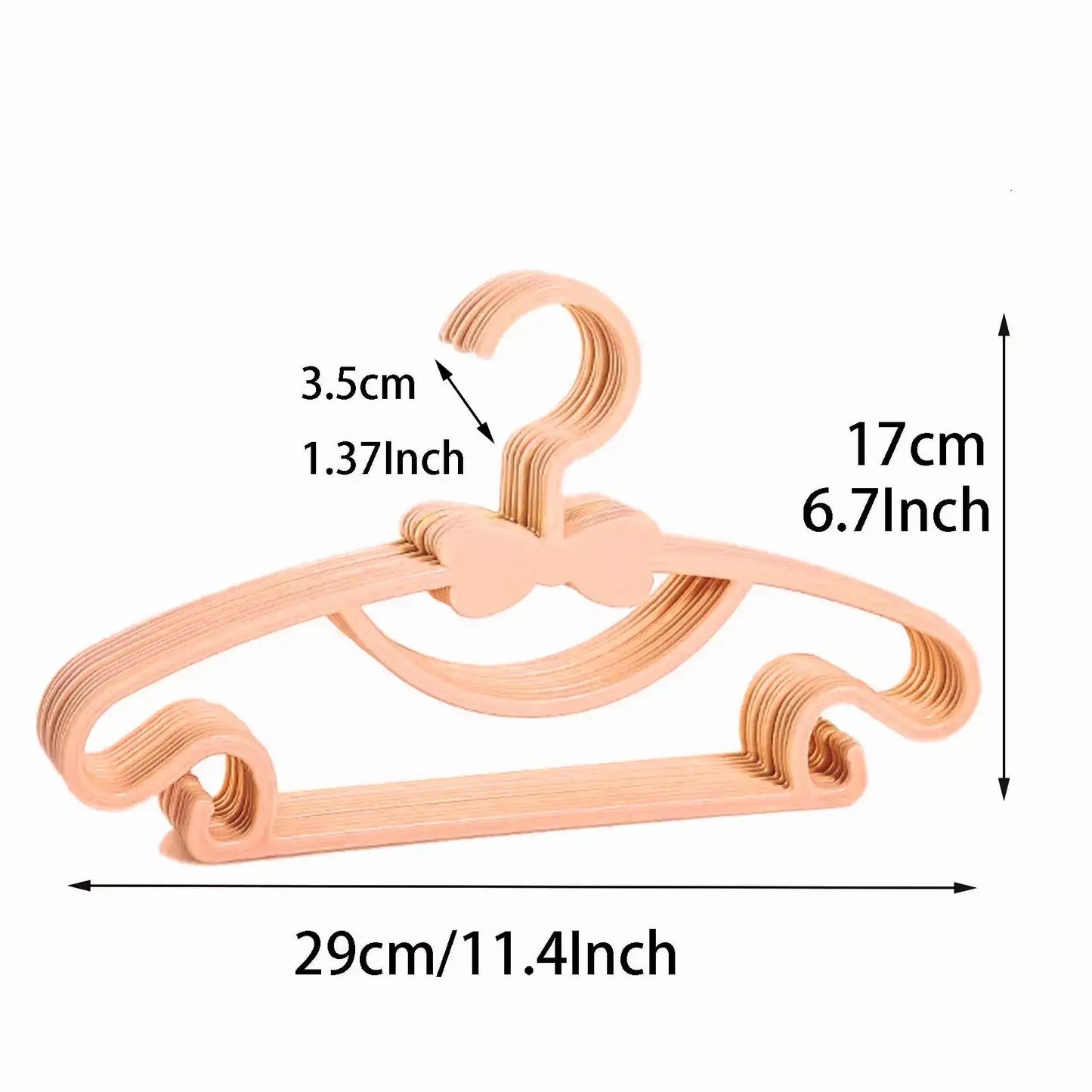 Baby Hanger 10pcs Kids Clothes Hanger Rack Display Cute Hanger Hanger Clip Hanger Wholesale