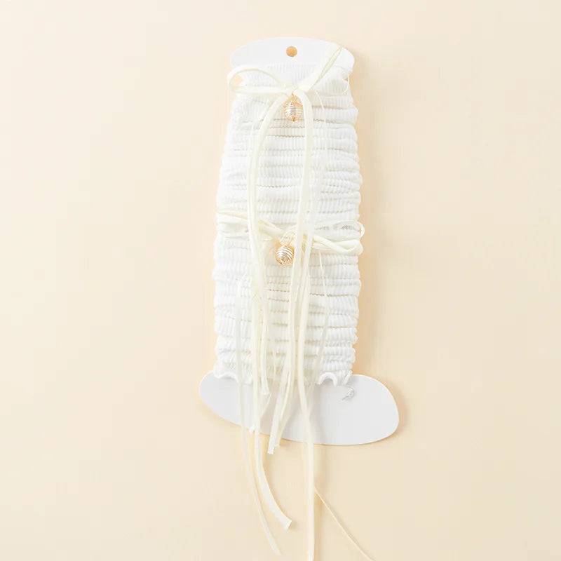 3-12 Year Chic Cute Bow Ribbon Leg Cover Korean Fashion Sweet Bow Knee High Sock Soft Cotton School Sock Clothes Accessories