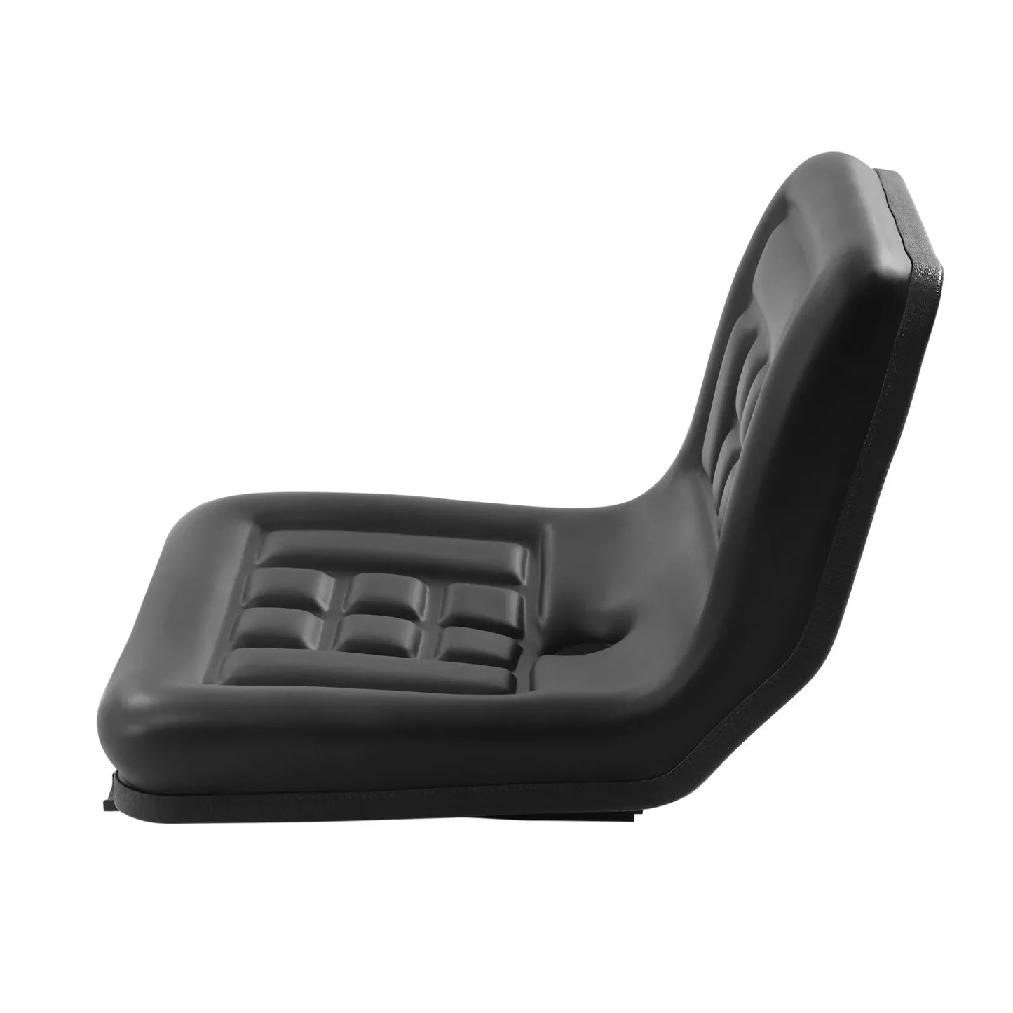 High Back Mower Seat Universal Forklift Seat for Lawn Tractor Excavator Skid Loader Backhoe Dozer Slidable