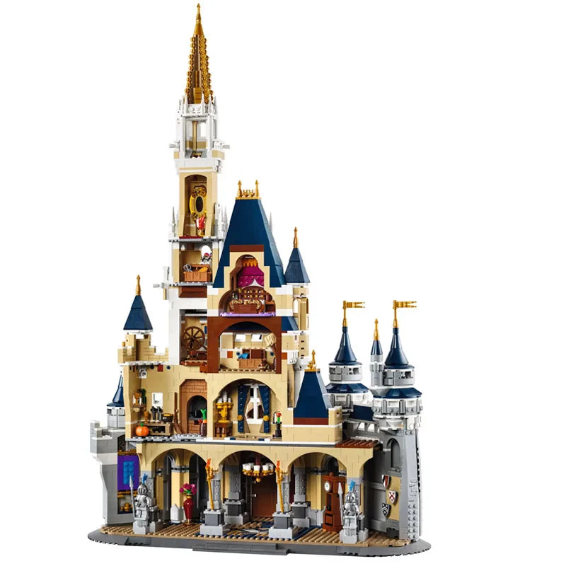 MINISO 4080 PCS Princess Castle Modular Building Blocks Bricks Kids Toy Christmas Birthday Gifts Compatible 71040 16008 IN STOCK