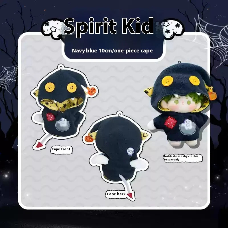 Only Clothes Original Ghost Ghost Cotton Doll Dress 10/15/40cm Doll No Attribute Cute Fashion Clothes Halloween Hoodie