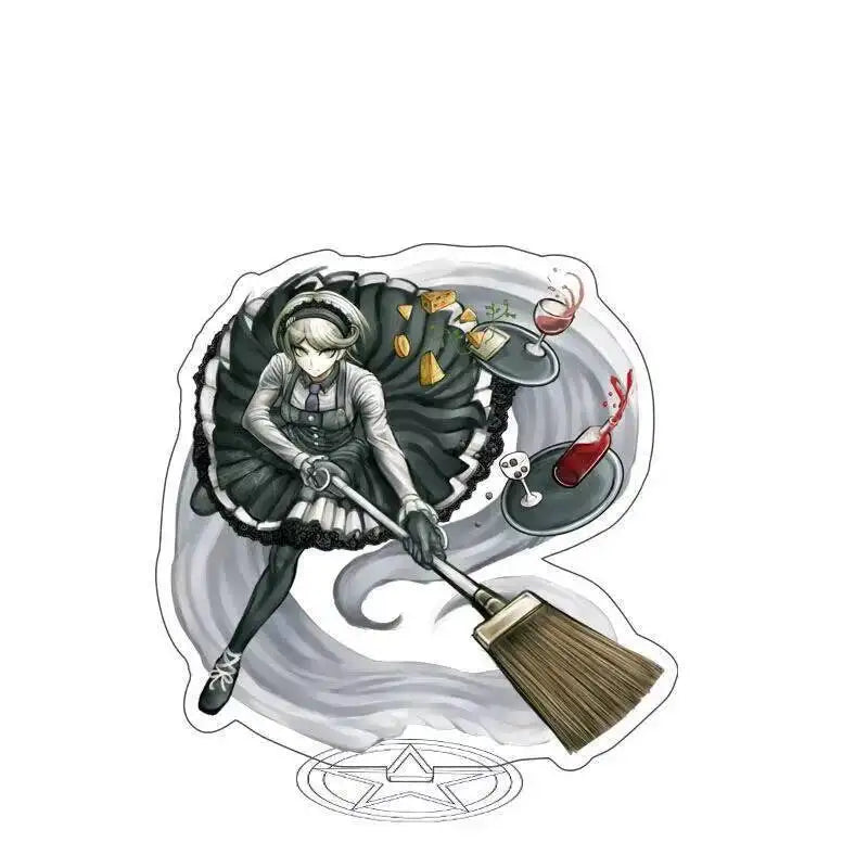 Anime Danganronpa V3 Kokichi Oma Saihara Shuichi Acrylic Stand Ornaments Action Figures Cartoon Model Christmas Gifts Girls